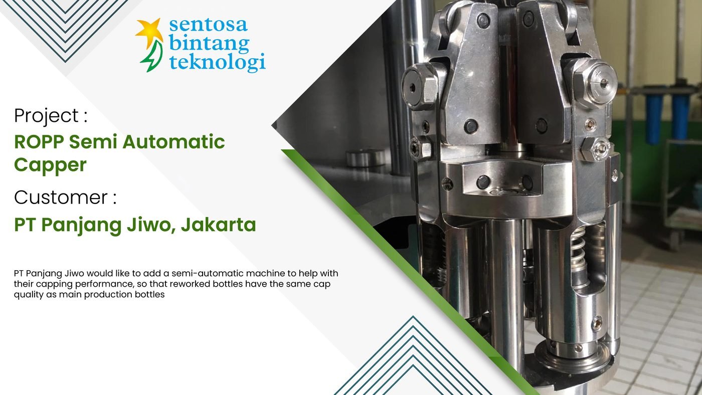 Installation and commissioning by PT Sentosa Bintang Teknologi