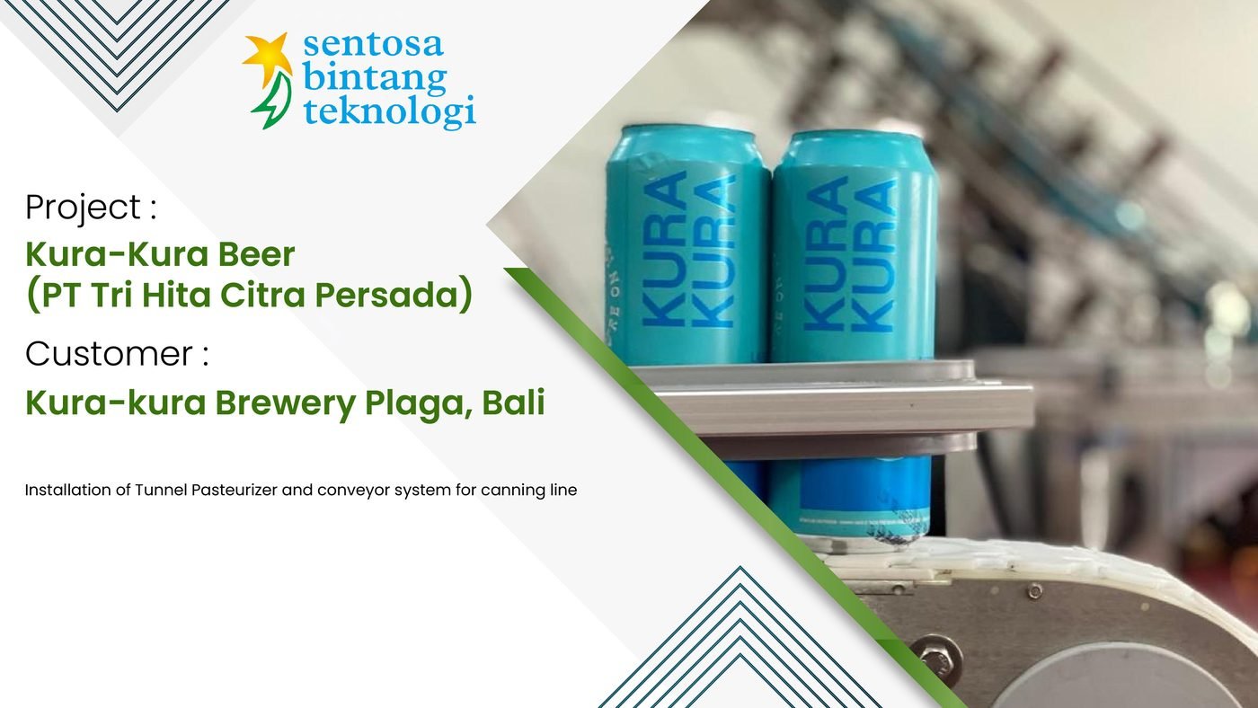 Installation and commissioning by PT Sentosa Bintang Teknologi