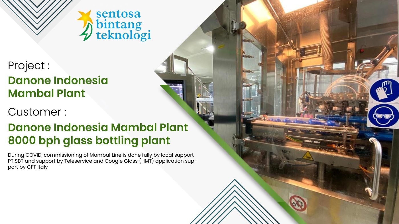 Installation and commissioning by PT Sentosa Bintang Teknologi