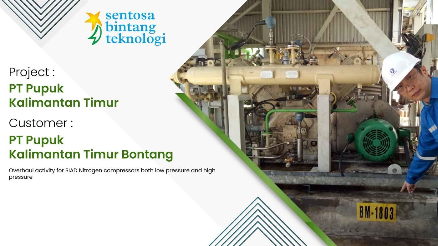 Installation and commissioning by PT Sentosa Bintang Teknologi